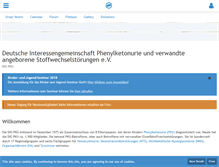 Tablet Screenshot of dig-pku.de